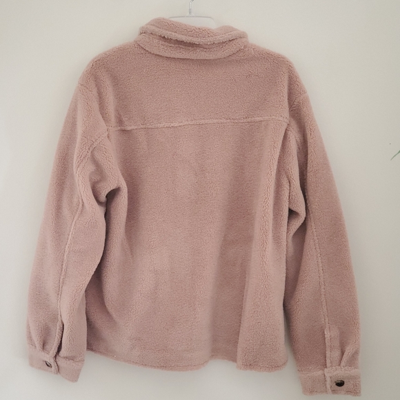 Vici Noble Pocketed Teddy Jacket - Camel - Picture 9 of 9